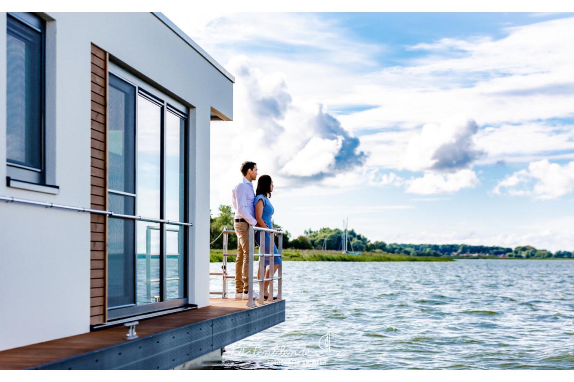 Ostsee Hausboot - Kranichnest Lp1 Ribnitz-Damgarten Exteriör bild