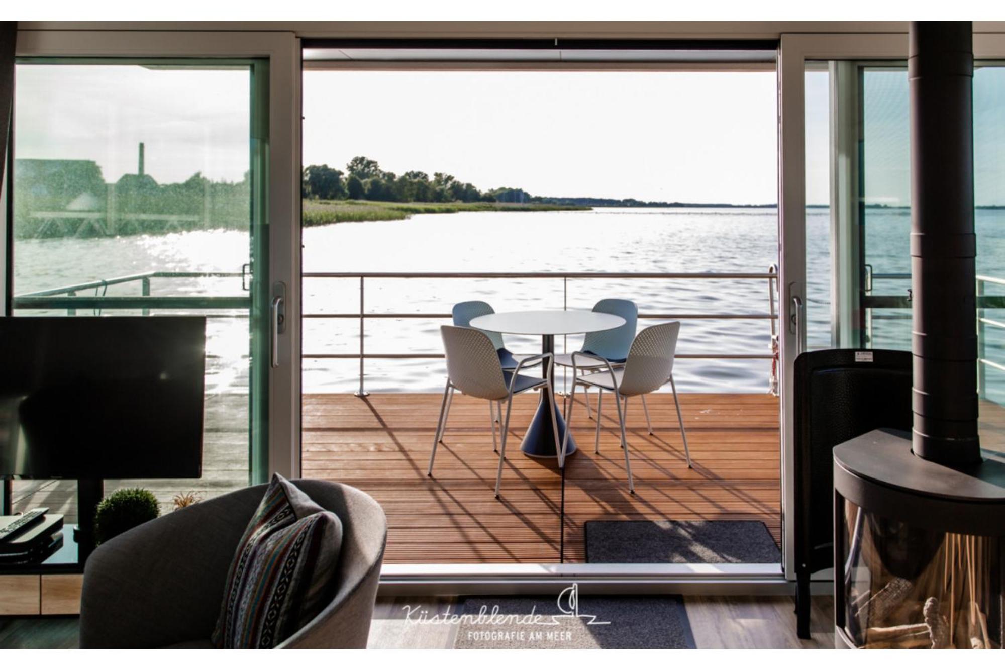 Ostsee Hausboot - Kranichnest Lp1 Ribnitz-Damgarten Exteriör bild