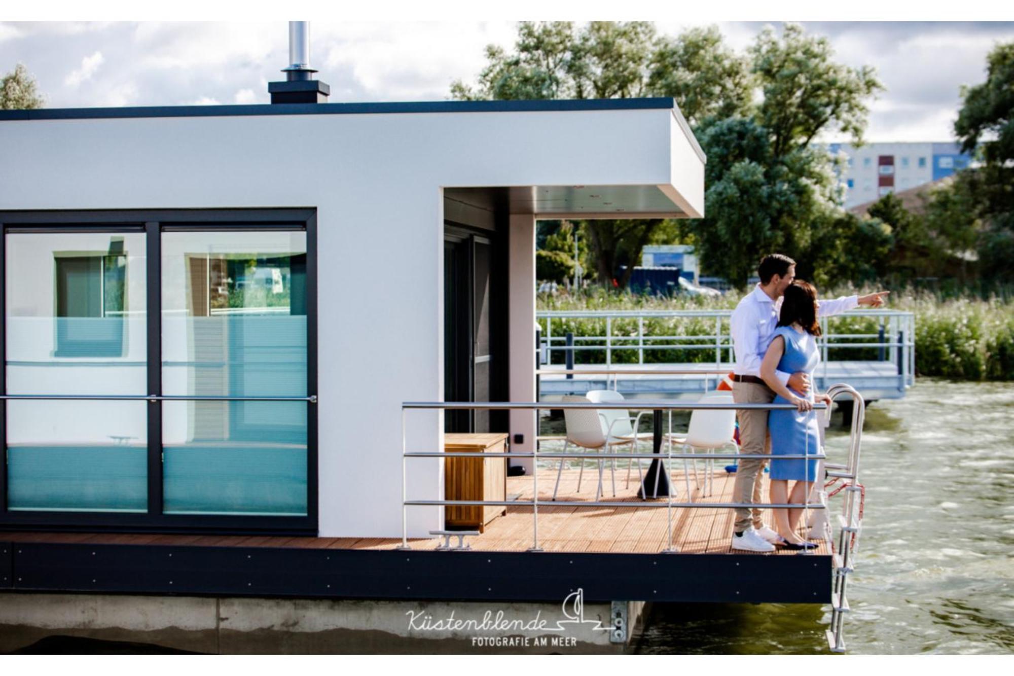 Ostsee Hausboot - Kranichnest Lp1 Ribnitz-Damgarten Exteriör bild