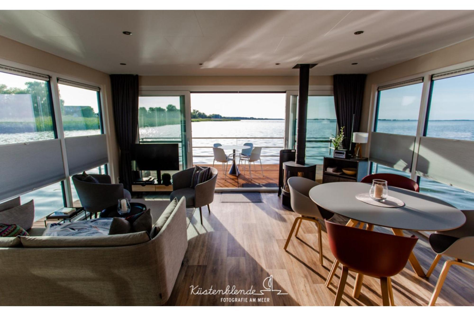 Ostsee Hausboot - Kranichnest Lp1 Ribnitz-Damgarten Exteriör bild
